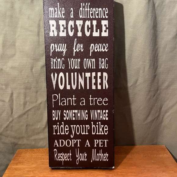 Inspirational Wall Art with White Text - Picture 10 of 15